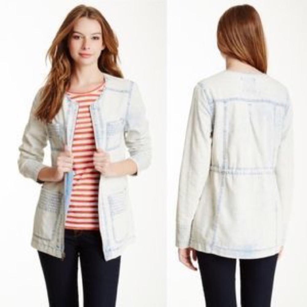 Jack by BB Dakota Light Denim Jacket Small
